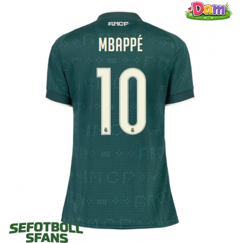 Real Madrid Kylian Mbappe #10 Bortatröja Kvinnor 2026-27 Kortärmad